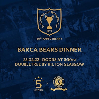 50th Anniversary Barca Bears Dinner