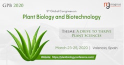 5th Edition of Global Congress on Plant Biology and Biotechnology