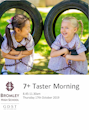 7+ Taster Morning for Year 3 2020 entry
