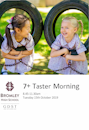 7+ Taster Morning for Year 3 2020 entry