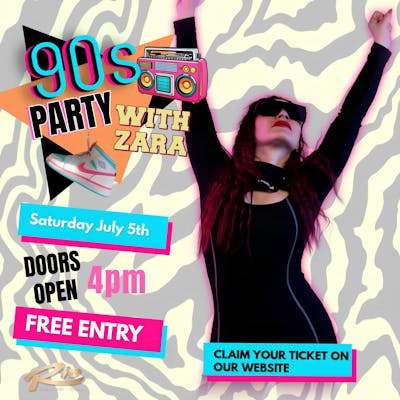 90's party- with ZARA