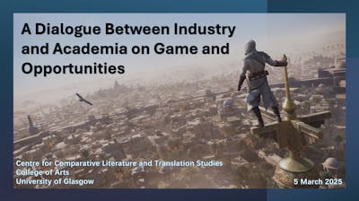 A Dialogue Between Industry and Academia on Game and Opportunities