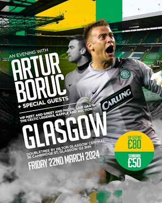 An Evening With Artur Boruc and Special Guests