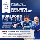 An Evening with Ian Durrant and Kris Boyd