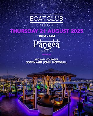 Boat Club Marbella - Pangea