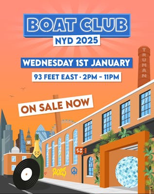 Boat Club NYD 2025 @ 93 Feet East