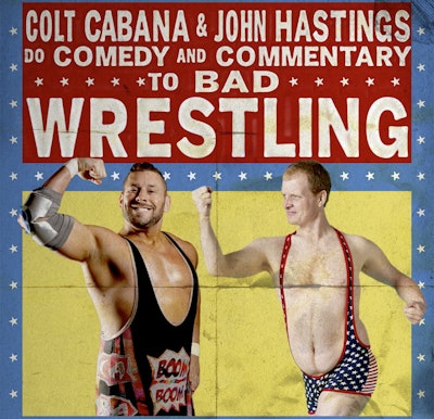 Colt Cabana and John Hastings Do Comedy and Commentary to Bad Wrestling Matches