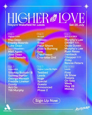 Higher Love UK By Night