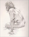 Life drawing - untutored model-led session week 5