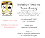 Tewkesbury Town Colts ‘Parents Evening’