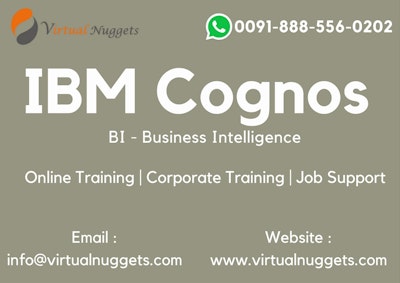 IBM Cognos BI Online Training | VirtualNuggets