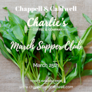 Chappell & Caldwell Supper Club at Charlie's