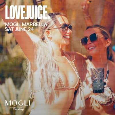 LoveJuice Pool Party at Mogli Marbella - Sat 24 June '23