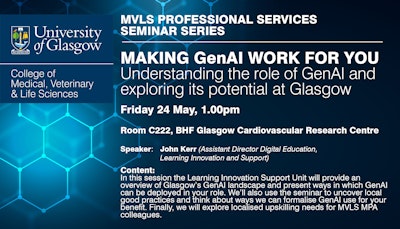 MVLS PSS Seminar: Making GenAI Work For You