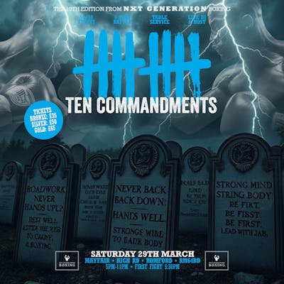 TEN COMMANDMENTS - 29 March