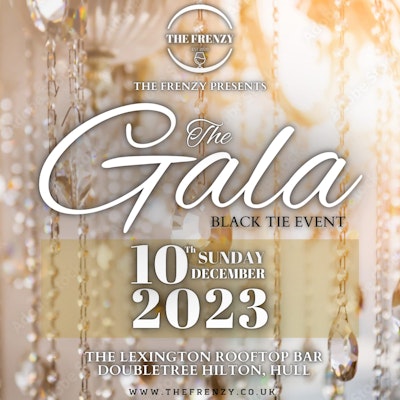 The Frenzy Presents THE GALA  - Black Tie Event 10.12.23