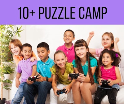 The 10+ Puzzle Camp - 2nd August 2022