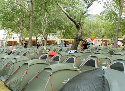 Ultra Europe 2024 - Beachville Tent Rental