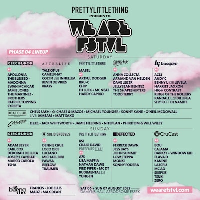 We Are FSTVL 2022 - Weekend